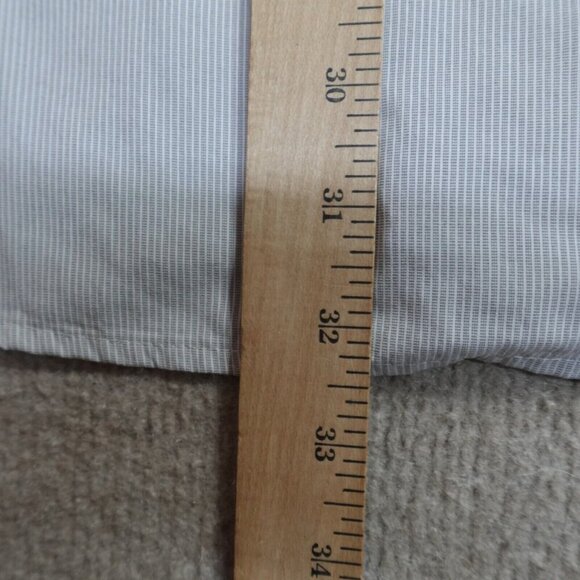 ExOfficio Shirt Large Gray Tab Sleeves Snap Front Insect Shield Vented Nylon - Picture 6 of 14